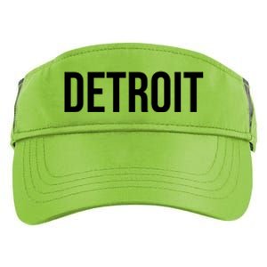 Simple Detroit Adult Drive Performance Visor