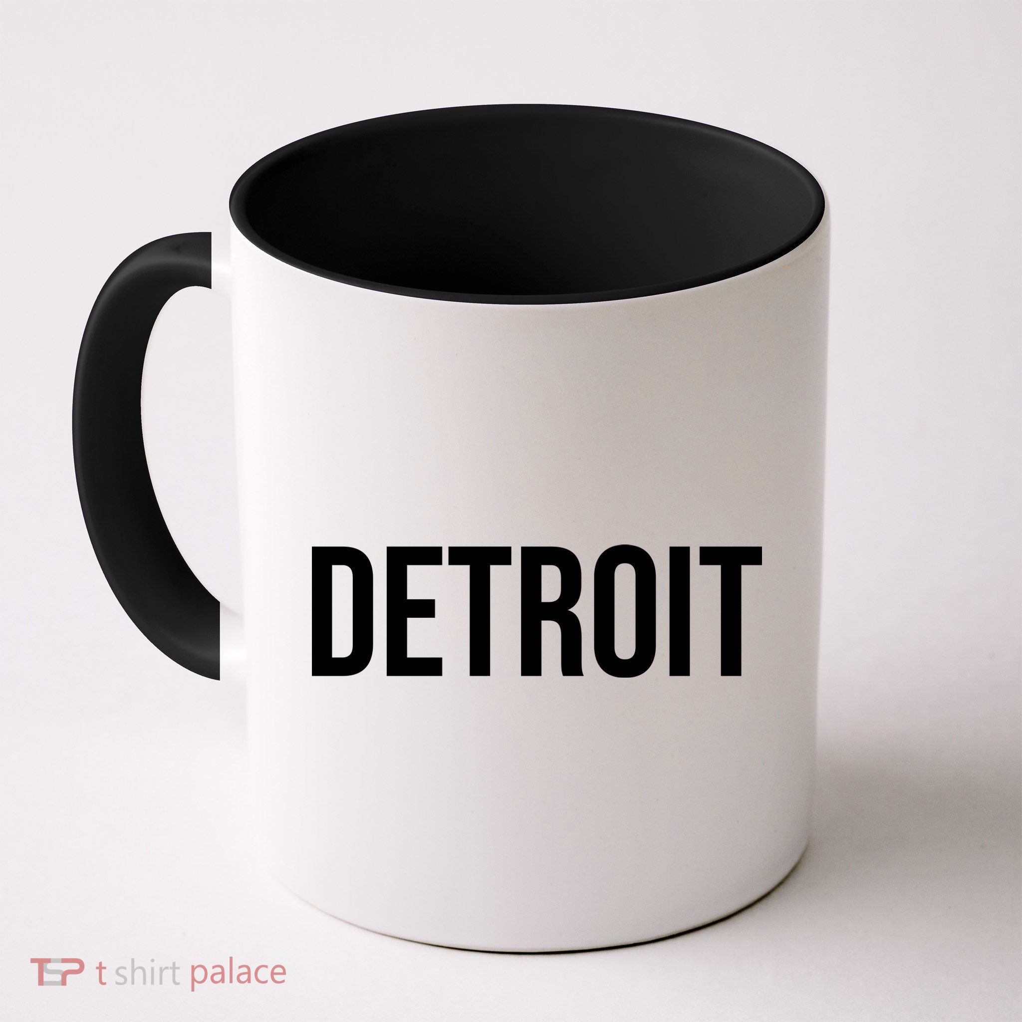 Simple Detroit Mug