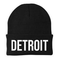 Simple Detroit Beanie