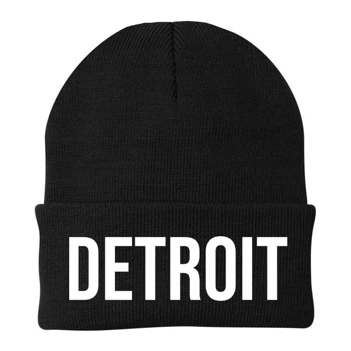 Simple Detroit Beanie