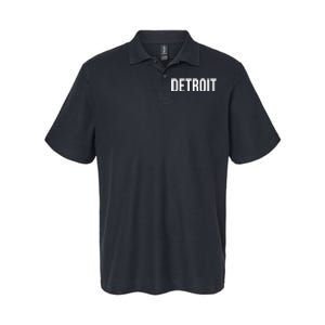 Simple Detroit Softstyle Adult Sport Polo