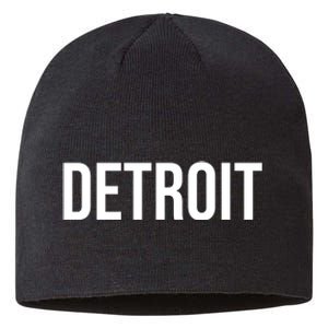 Simple Detroit Sustainable Beanie