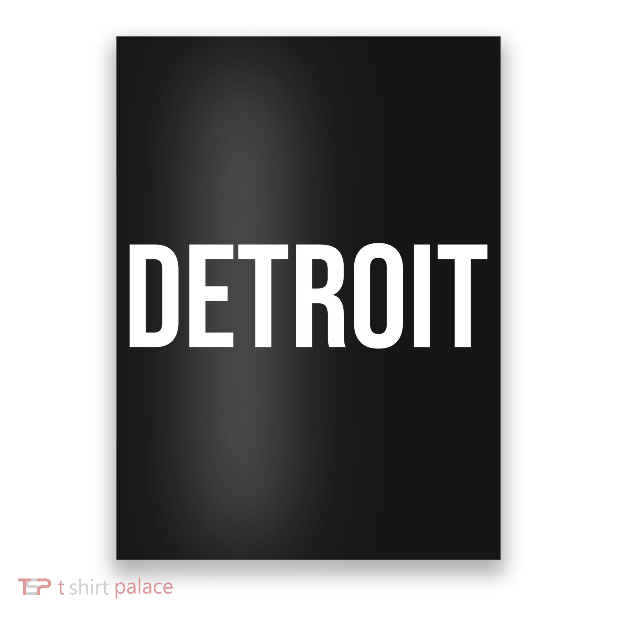 Simple Detroit Poster