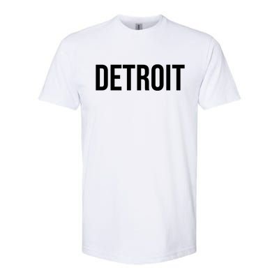 Simple Detroit Softstyle® CVC T-Shirt