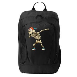 Skeleton Dabbing City Backpack