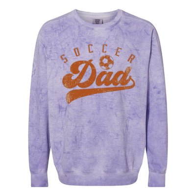 Soccer Dad Colorblast Crewneck Sweatshirt