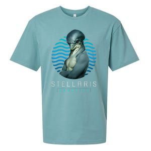 Stellaris Dolph Scifi Strategy Game Dolphin Sueded Cloud Jersey T-Shirt