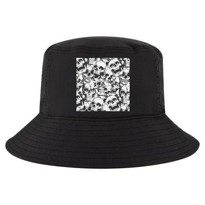 Spooky Deadly Skulls Cool Comfort Performance Bucket Hat