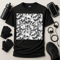 Spooky Deadly Skulls Performance Shirt
