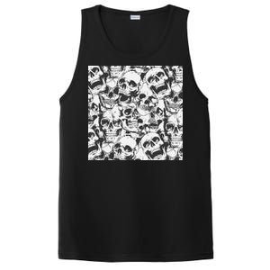 Spooky Deadly Skulls PosiCharge Competitor Tank