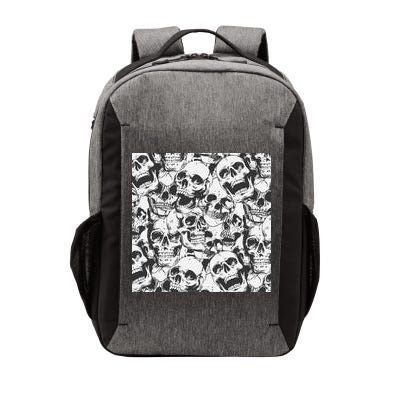 Spooky Deadly Skulls Vector Backpack