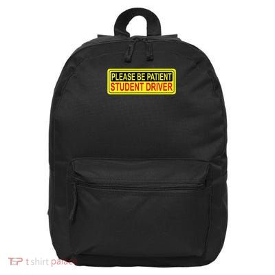 Student Driver 16 in Basic Backpack