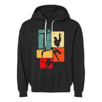 Springboard Diving Springboard Diver Platform Diving Garment-Dyed Fleece Hoodie