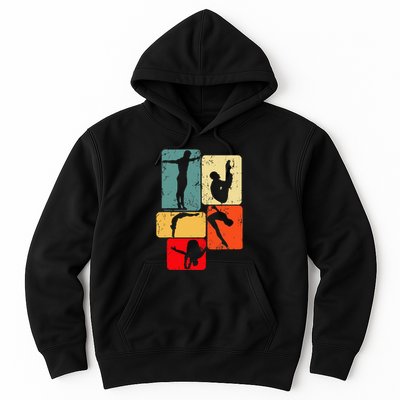 Springboard Diving Springboard Diver Platform Diving Hoodie