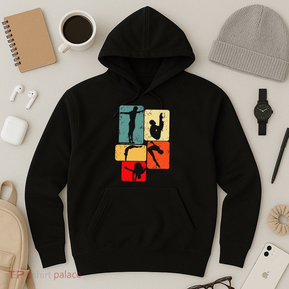 Springboard Diving Springboard Diver Platform Diving Hoodie