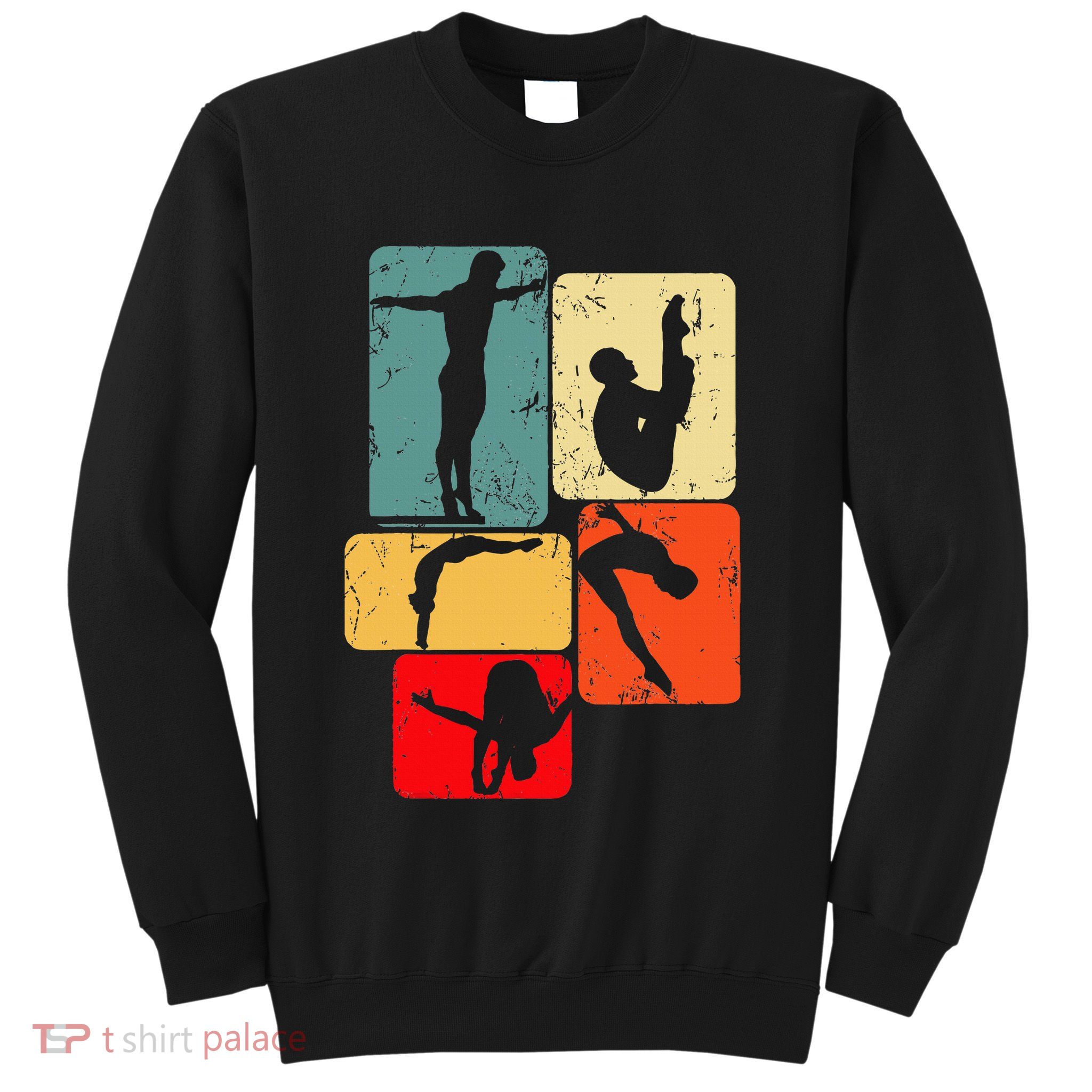 Springboard Diving Springboard Diver Platform Diving Sweatshirt