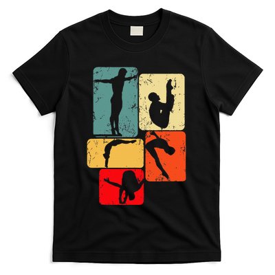 Springboard Diving Springboard Diver Platform Diving T-Shirt
