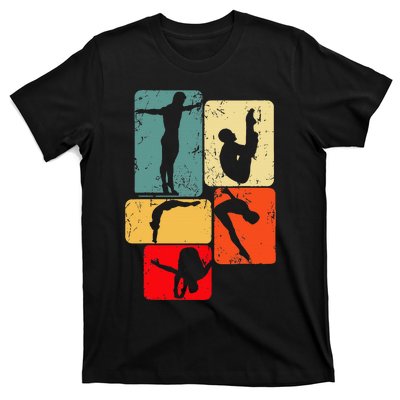 Springboard Diving Springboard Diver Platform Diving T-Shirt