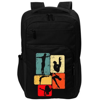Springboard Diving Springboard Diver Platform Diving Impact Tech Backpack