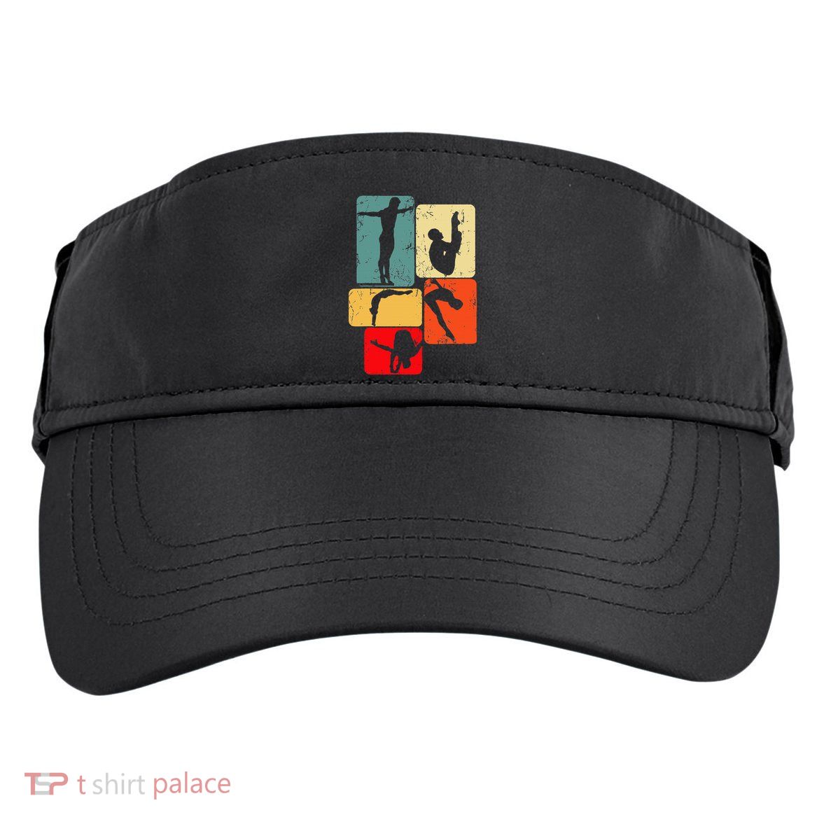 Springboard Diving Springboard Diver Platform Diving Adult Drive Performance Visor