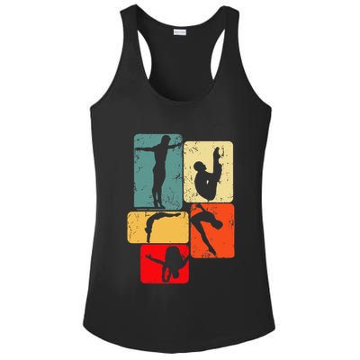 Springboard Diving Springboard Diver Platform Diving Ladies PosiCharge Competitor Racerback Tank