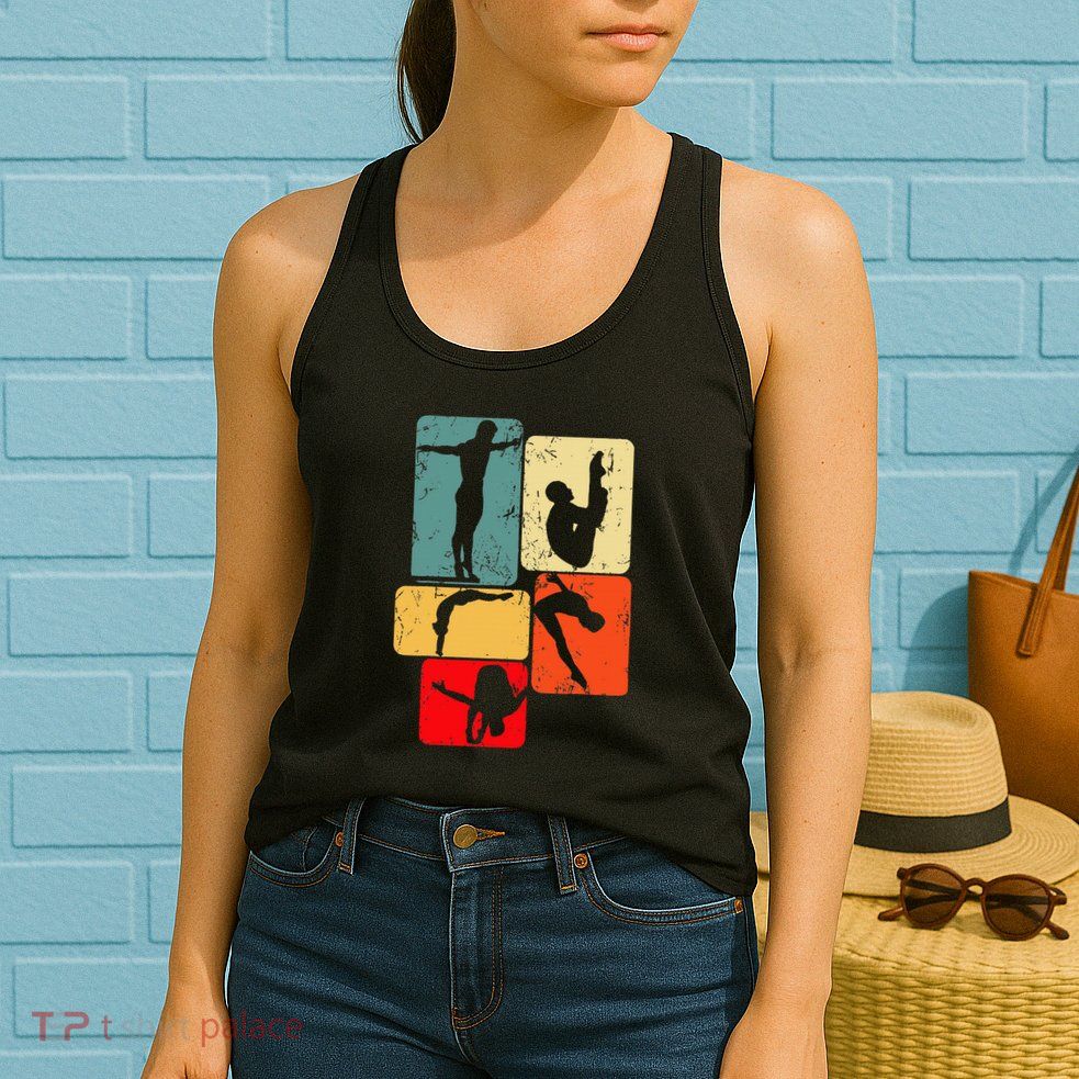 Springboard Diving Springboard Diver Platform Diving Womens Tank Top