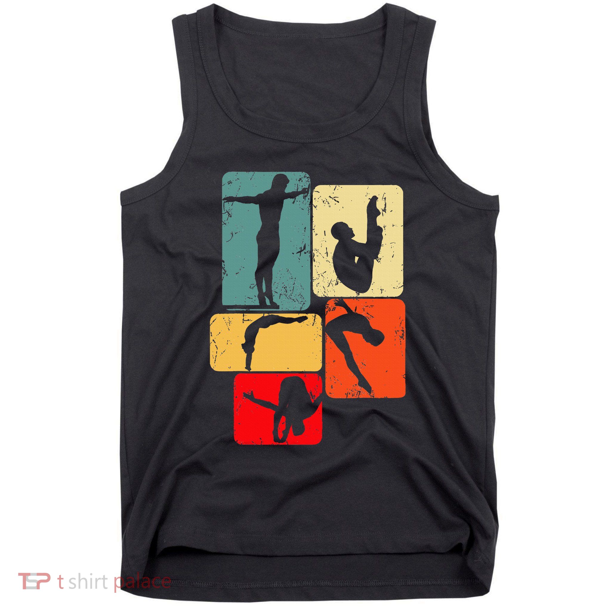 Springboard Diving Springboard Diver Platform Diving Tank Top