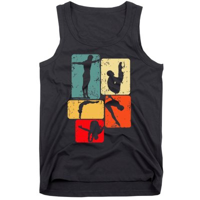 Springboard Diving Springboard Diver Platform Diving Tank Top