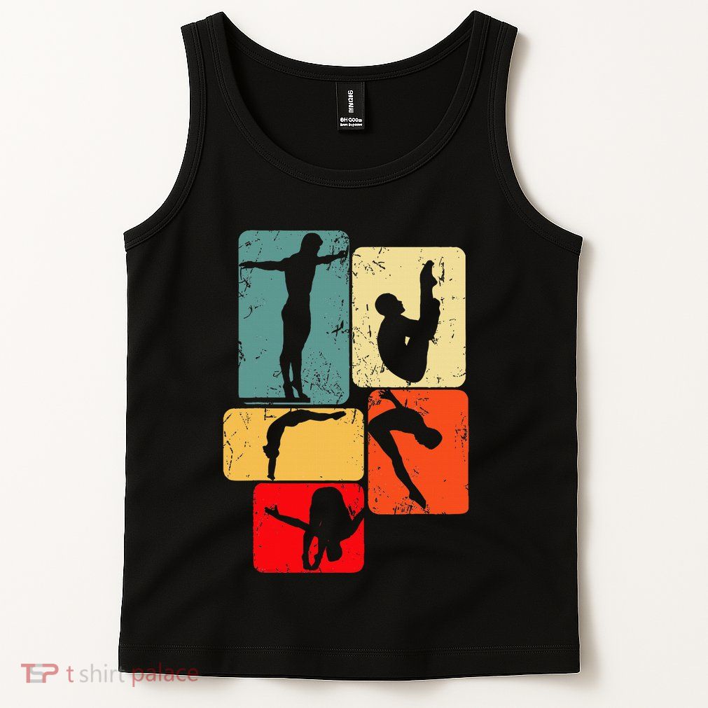 Springboard Diving Springboard Diver Platform Diving Tank Top