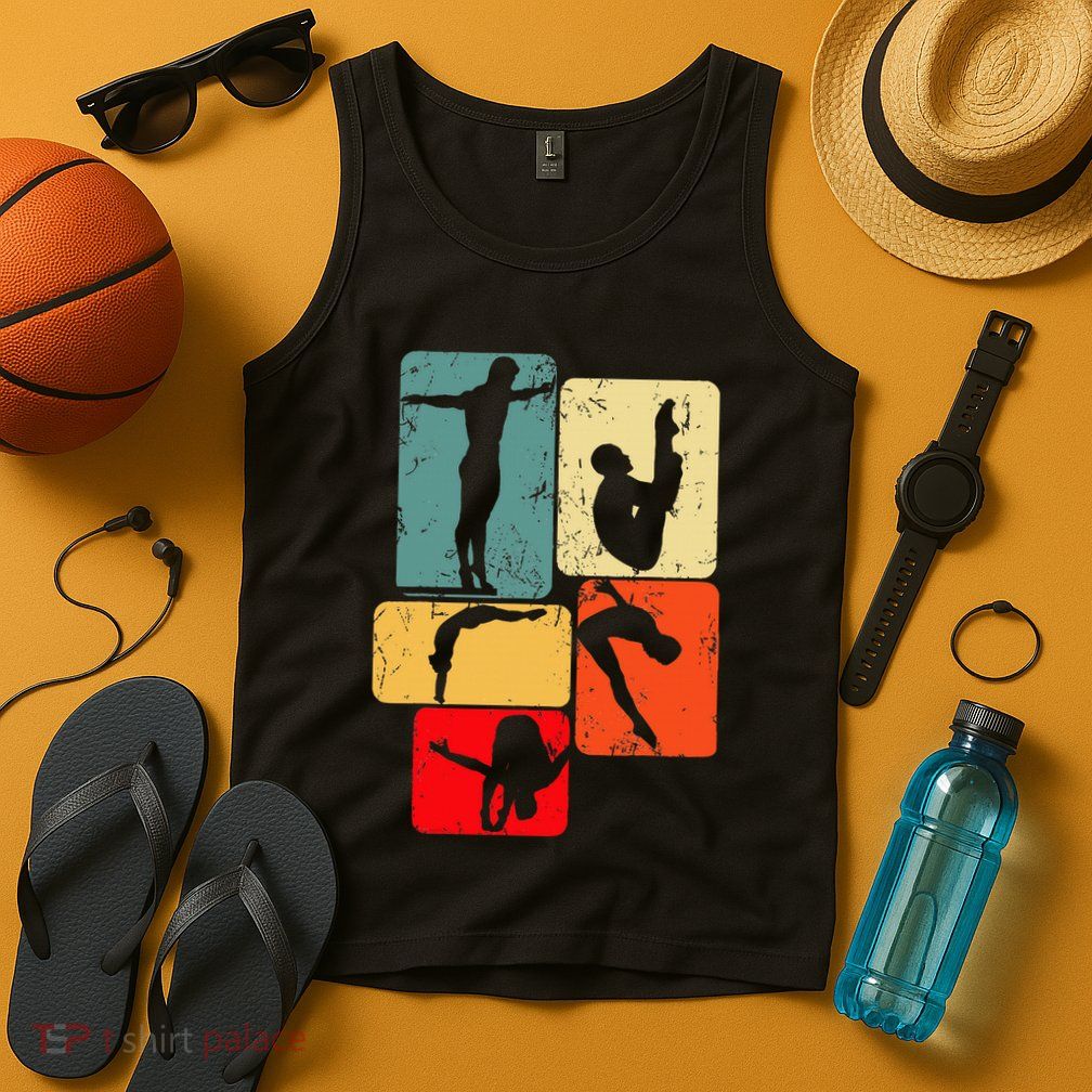 Springboard Diving Springboard Diver Platform Diving Tank Top