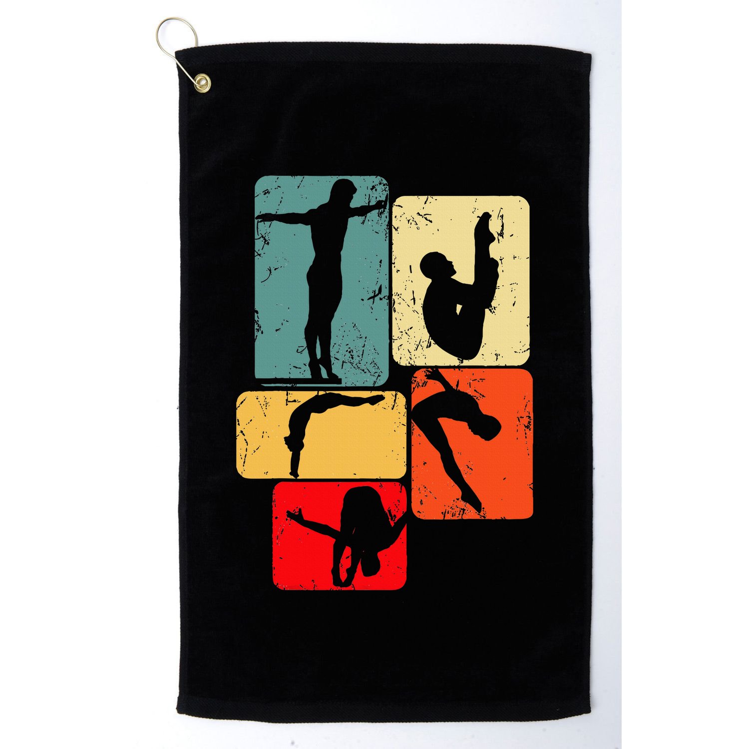 Springboard Diving Springboard Diver Platform Diving Golf Towel