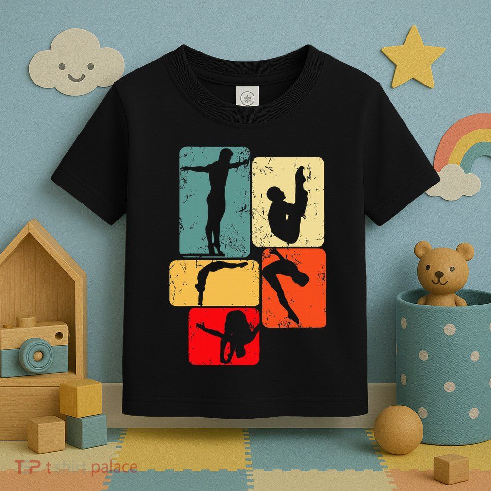 Springboard Diving Springboard Diver Platform Diving Toddler T-Shirt