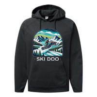 Ski Doo Snowmobile Performance Fleece Hoodie