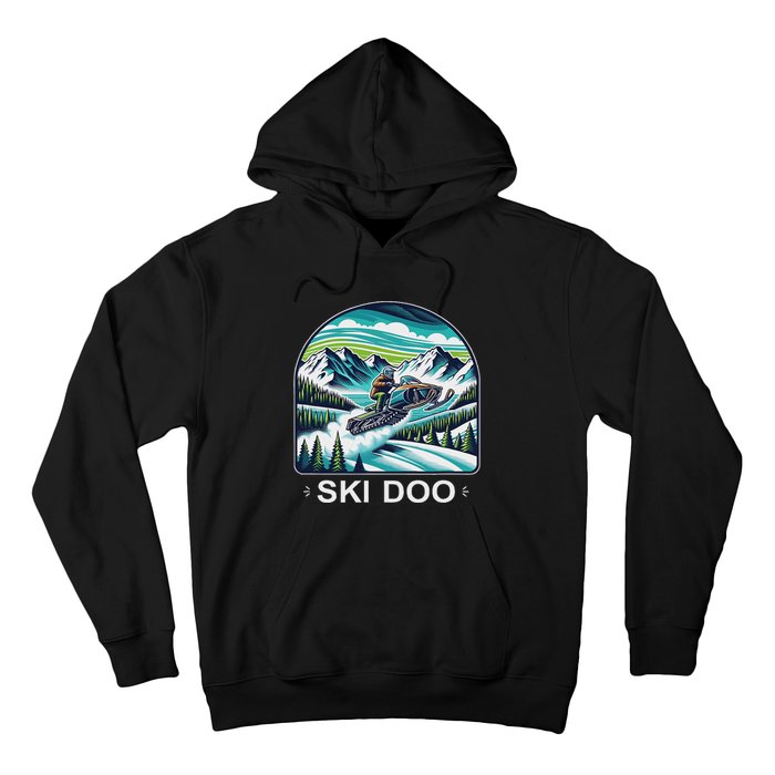 Ski Doo Snowmobile Hoodie