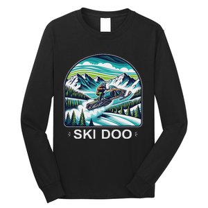 Ski Doo Snowmobile Long Sleeve Shirt