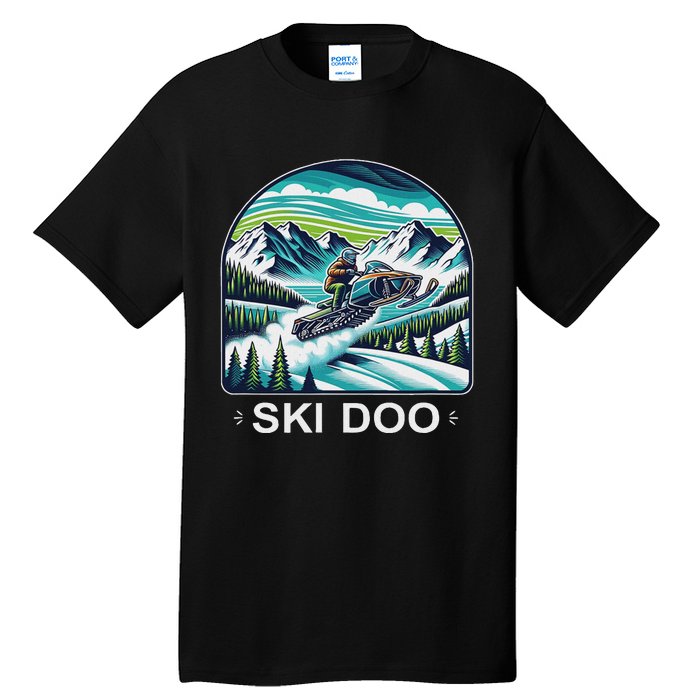 Ski Doo Snowmobile Tall T-Shirt