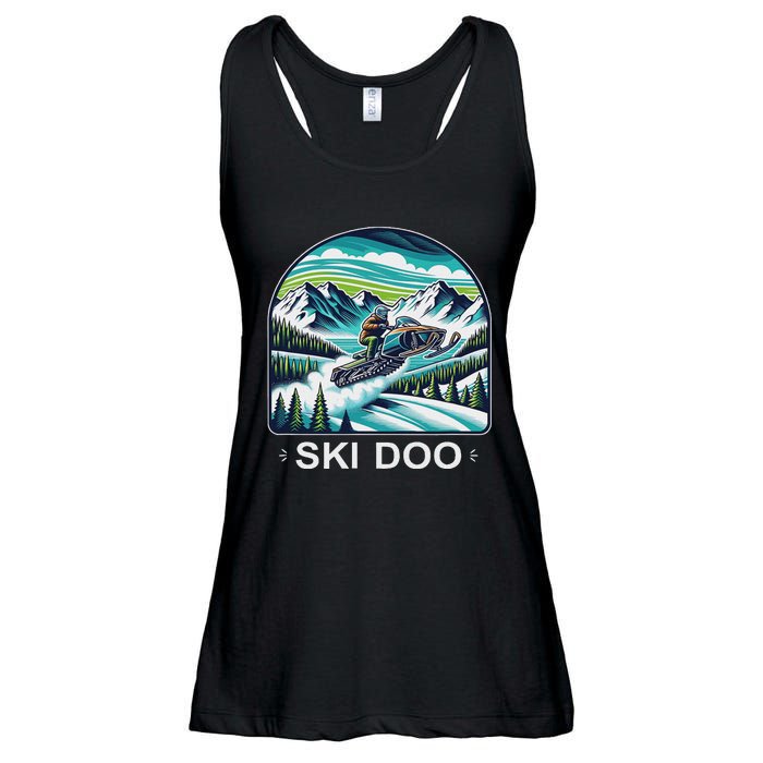 Ski Doo Snowmobile Ladies Essential Flowy Tank