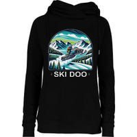 Ski Doo Snowmobile Womens Funnel Neck Pullover Hood