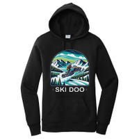 Ski Doo Snowmobile Women's Pullover Hoodie