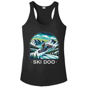 Ski Doo Snowmobile Ladies PosiCharge Competitor Racerback Tank