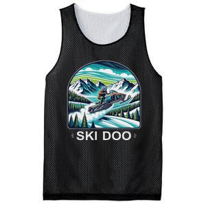 Ski Doo Snowmobile Mesh Reversible Basketball Jersey Tank