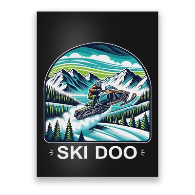Ski Doo Snowmobile Poster