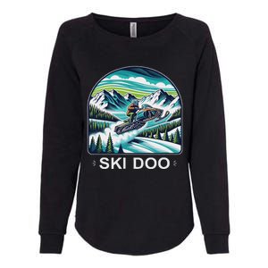 Ski Doo Snowmobile Womens California Wash Sweatshirt