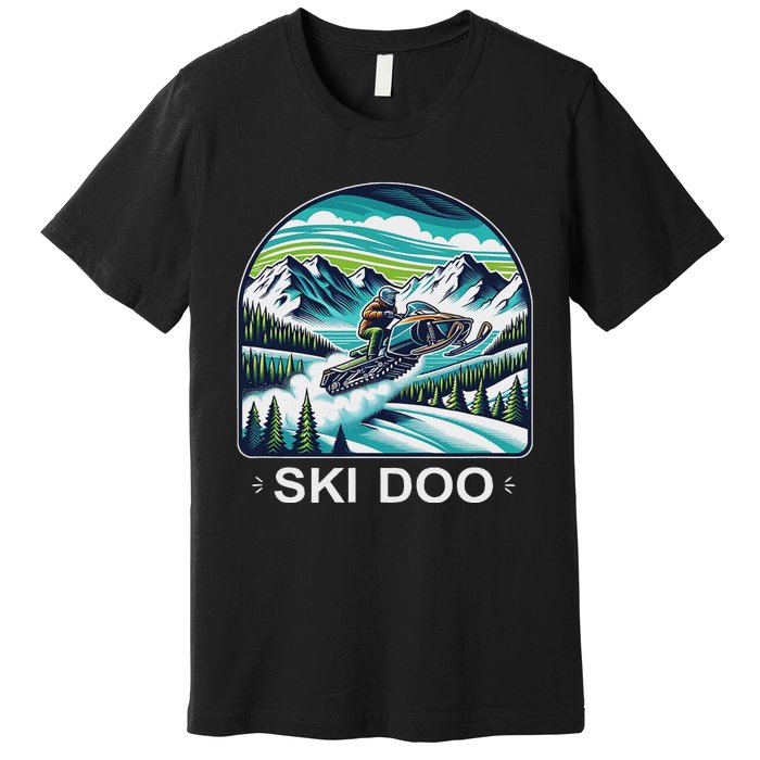 Ski Doo Snowmobile Premium T-Shirt