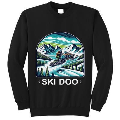 Ski Doo Snowmobile Tall Sweatshirt