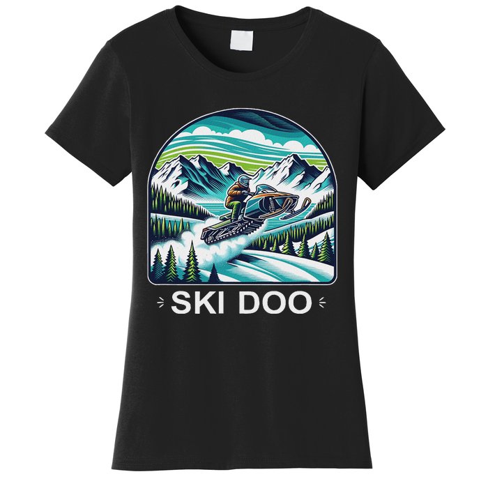 Ski Doo Snowmobile Women's T-Shirt