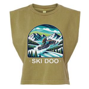 Ski Doo Snowmobile Garment-Dyed Women's Muscle Tee