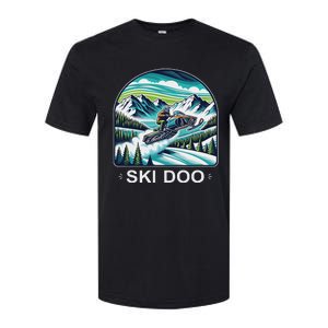 Ski Doo Snowmobile Softstyle CVC T-Shirt