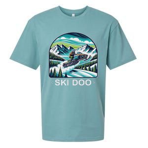 Ski Doo Snowmobile Sueded Cloud Jersey T-Shirt