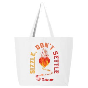 Sizzle DonT Settle Chili Pepper Breadcrumbing Single Adult 25L Jumbo Tote